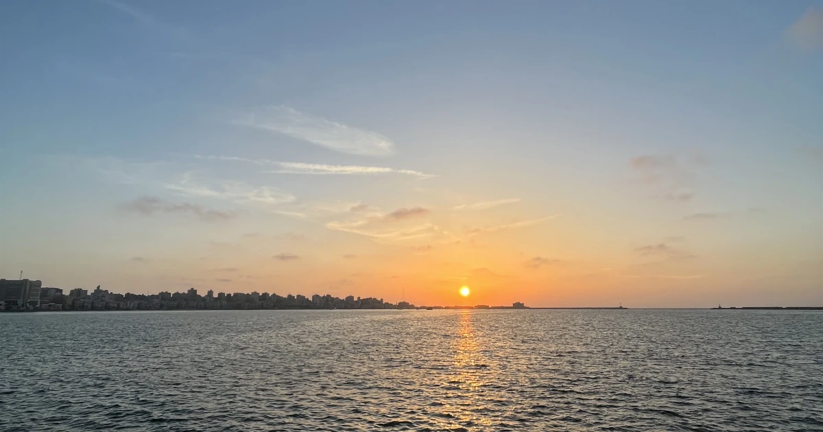 Lautan Mediterranean, Iskandariah, Mesir